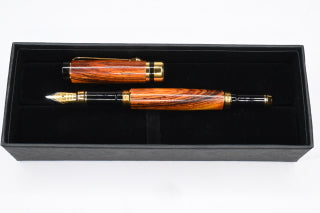 Jr. 2024 Gentlemen's II Fountain Pen in Bocote Wood